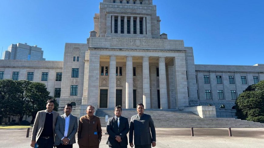 विधानसभा अध्यक्ष ने जापान की संसदीय प्रणाली का अवलोकन, भारतीय महापुरुषों को दी श्रद्धांजलि